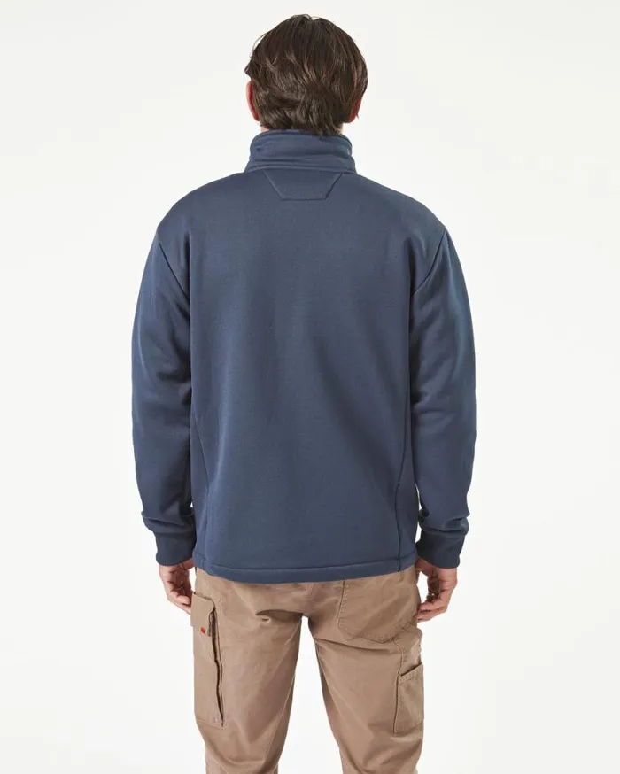 Volcom Workwear Bonded Fleece 8211 Navy Mens Volcom Jackets