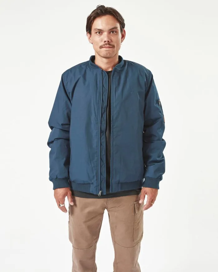 Volcom Workwear Jacket 8211 Navy Mens Volcom Jackets