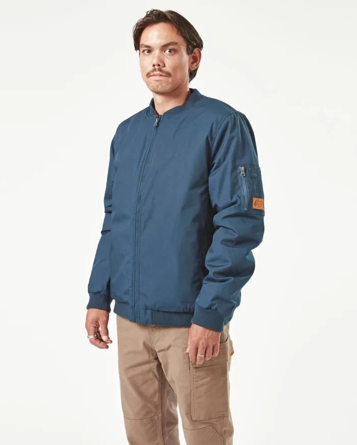 Volcom Workwear Jacket 8211 Navy Mens Volcom Jackets
