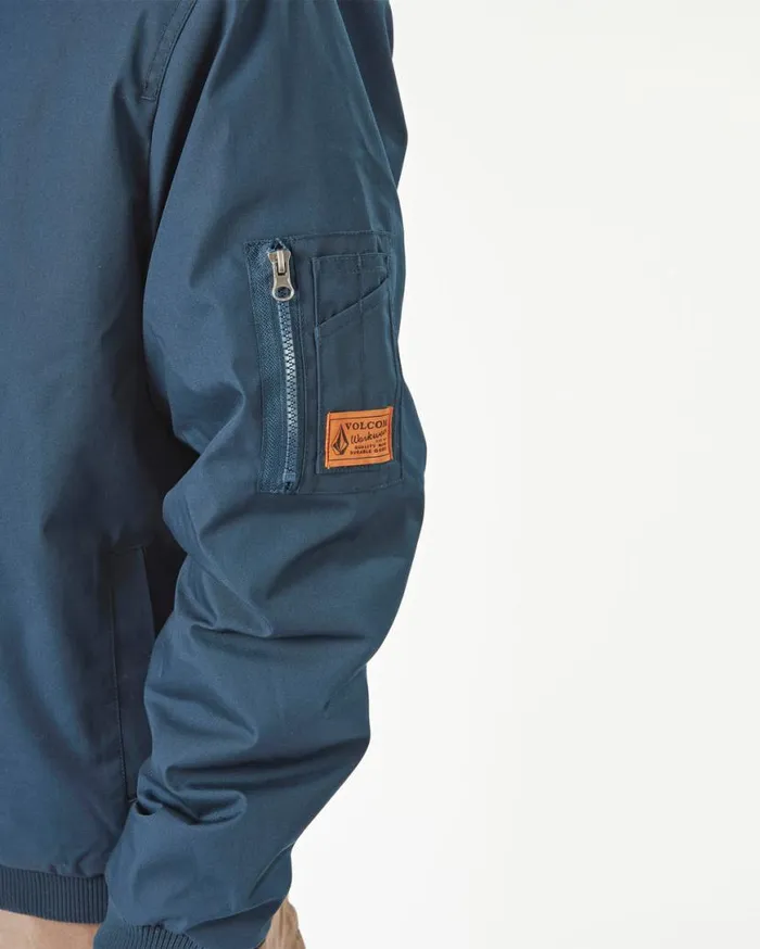 Volcom Workwear Jacket 8211 Navy Mens Volcom Jackets