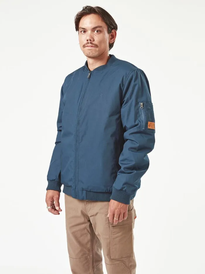 Volcom Workwear Jacket 8211 Navy Mens Volcom Jackets
