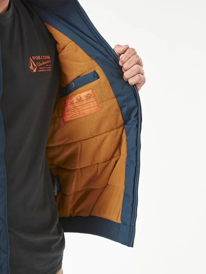 Volcom Workwear Jacket 8211 Navy Mens Volcom Jackets