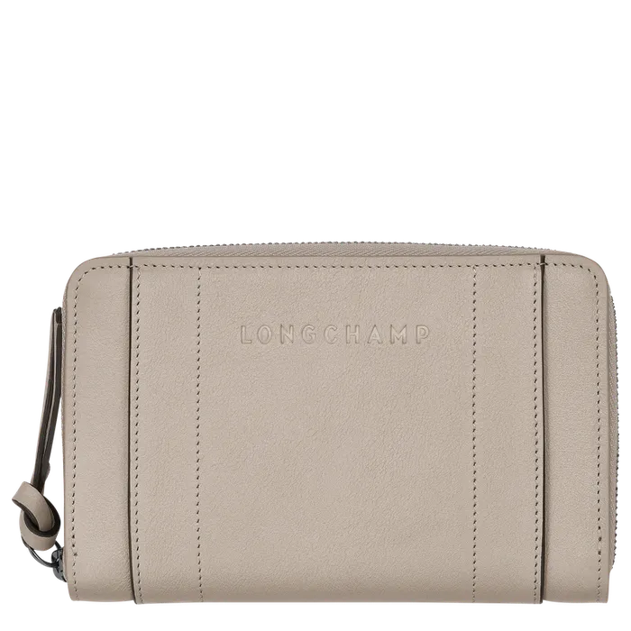 Wallets Longchamp 3D Wallet ClayClayClay 8211 Longchamp Women