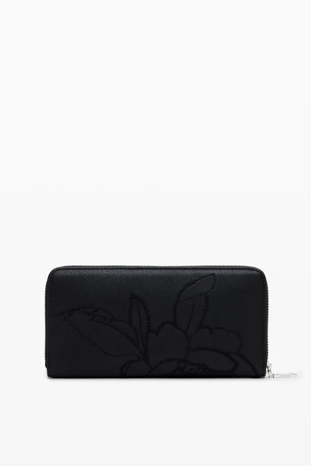 Wallets Women Desigual Faux Leather Wallet Black