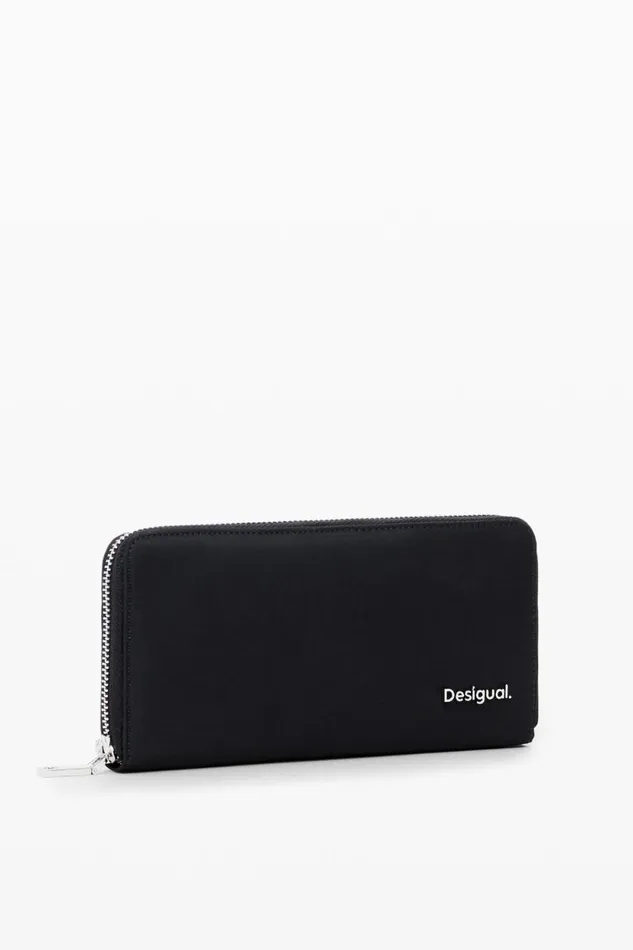 Wallets Women Desigual Plain L Wallet Black