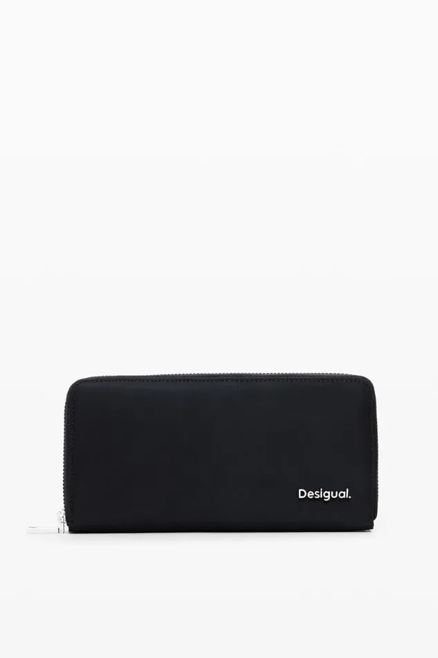 Wallets Women Desigual Plain L Wallet Black