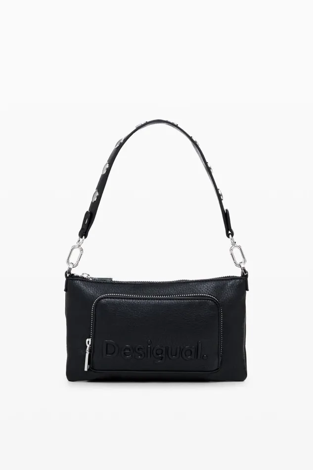Wallets Women Desigual Twopocket Zip Wallet Black