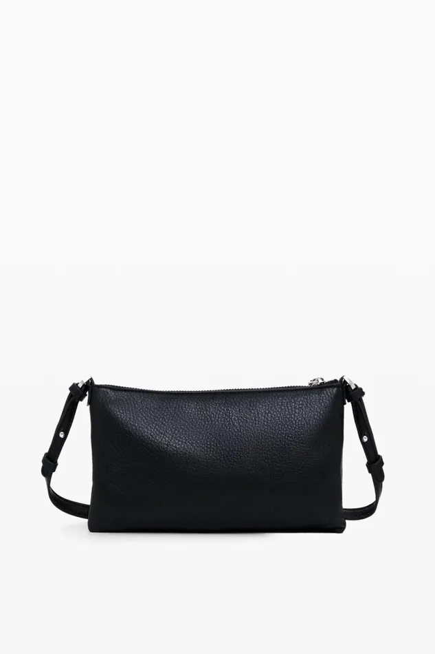 Wallets Women Desigual Twopocket Zip Wallet Black