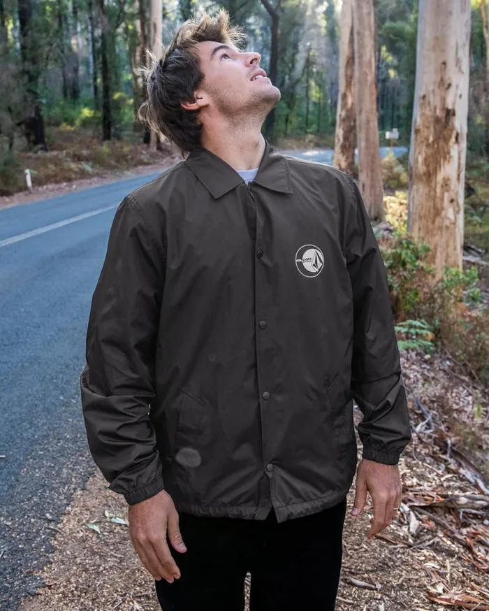 Wellingster Jacket 8211 Black Mens Volcom Jackets