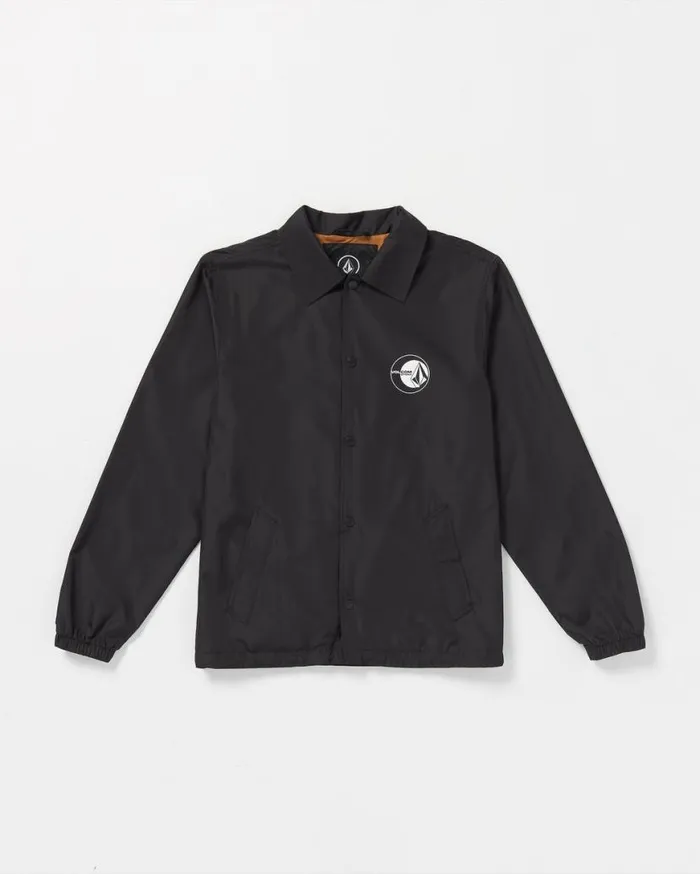 Wellingster Jacket 8211 Black Mens Volcom Jackets
