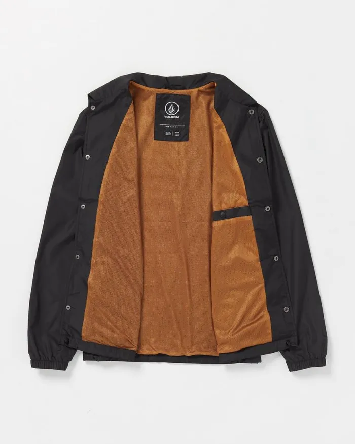 Wellingster Jacket 8211 Black Mens Volcom Jackets