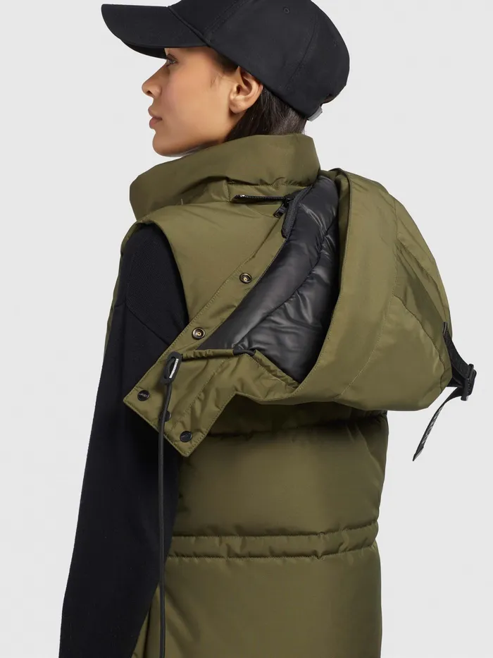 Weste ELORA Oliv Puffer Vests KHUJO Women