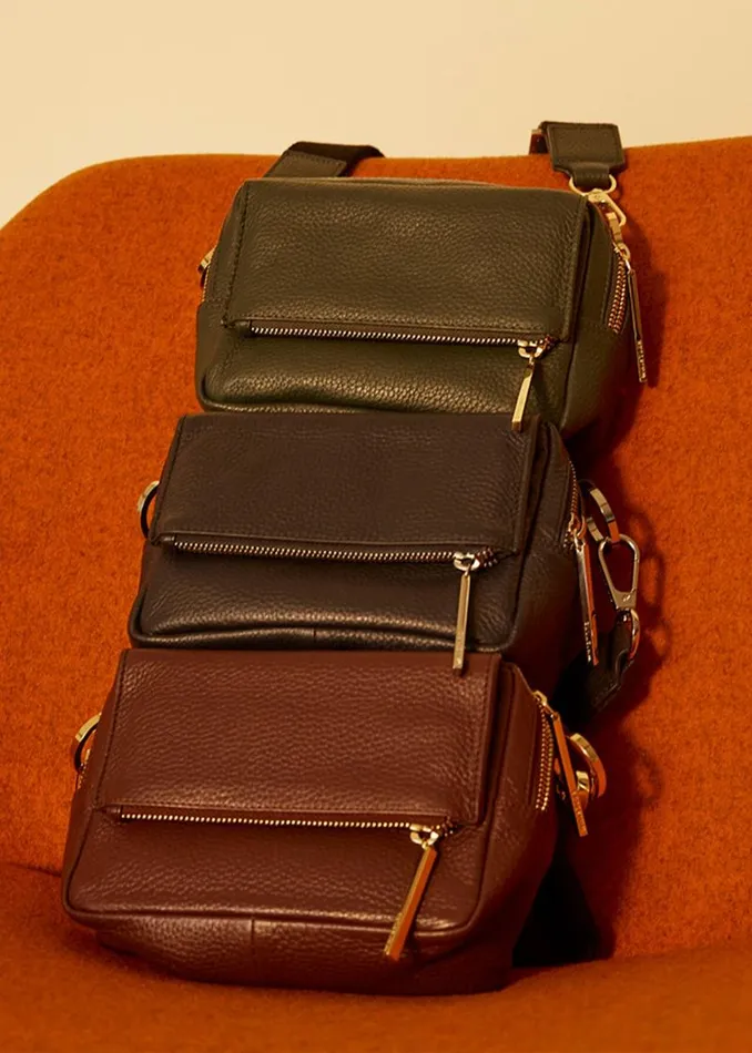 Whistles Bibi Bags Green Bibi Crossbody Bag 8211 Women