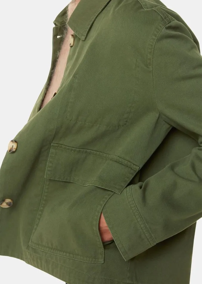 Whistles Coats and Jackets Dark Green Marie Casual Jacket 8211 Women