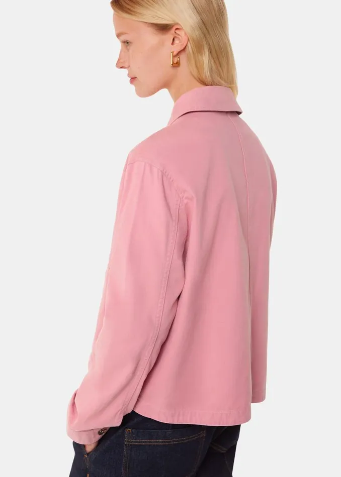 Whistles Coats and Jackets Dusty Pink Marie Casual Jacket 8211 Women