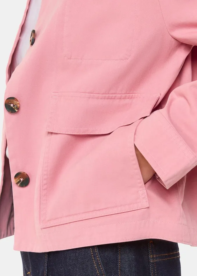 Whistles Coats and Jackets Dusty Pink Marie Casual Jacket 8211 Women