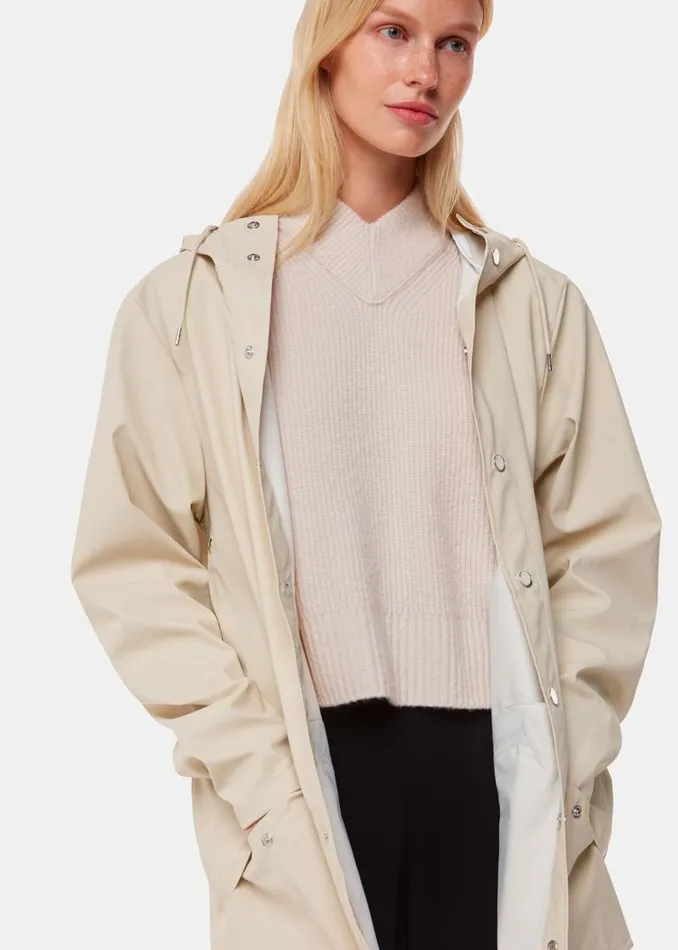 Whistles Coats and Jackets Ivory Rains Jacket 8211 Women