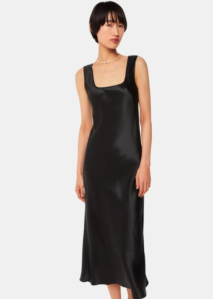 Whistles Dresses Black Hai Florence Dress 8211 Women