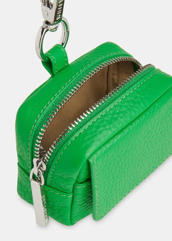 Whistles Leather Green Bibi Keyring 8211 Women