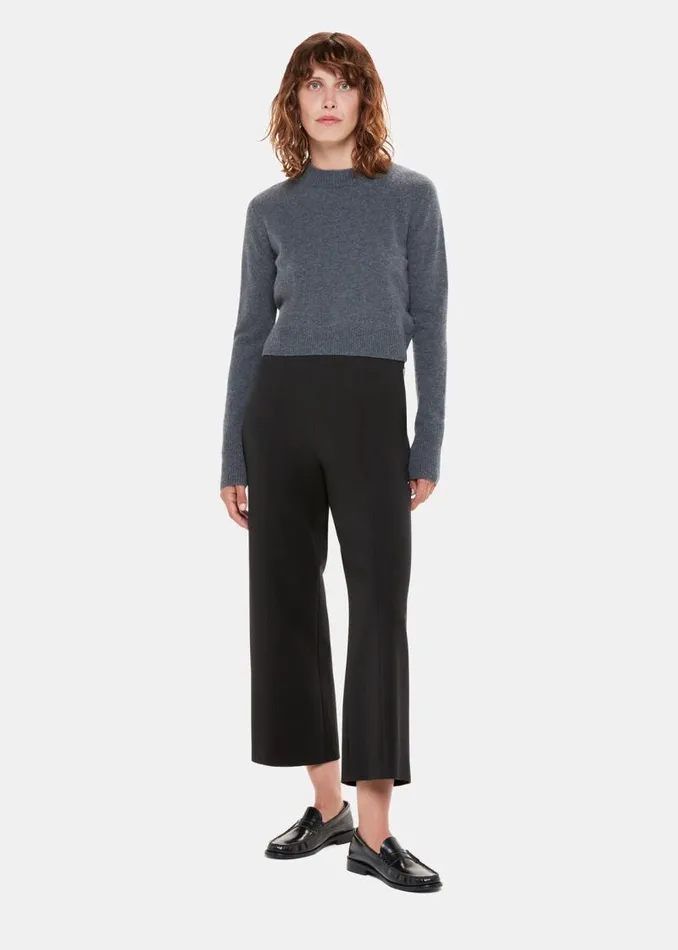 Whistles Pants Black Camilla Wide Leg Pants 8211 Women