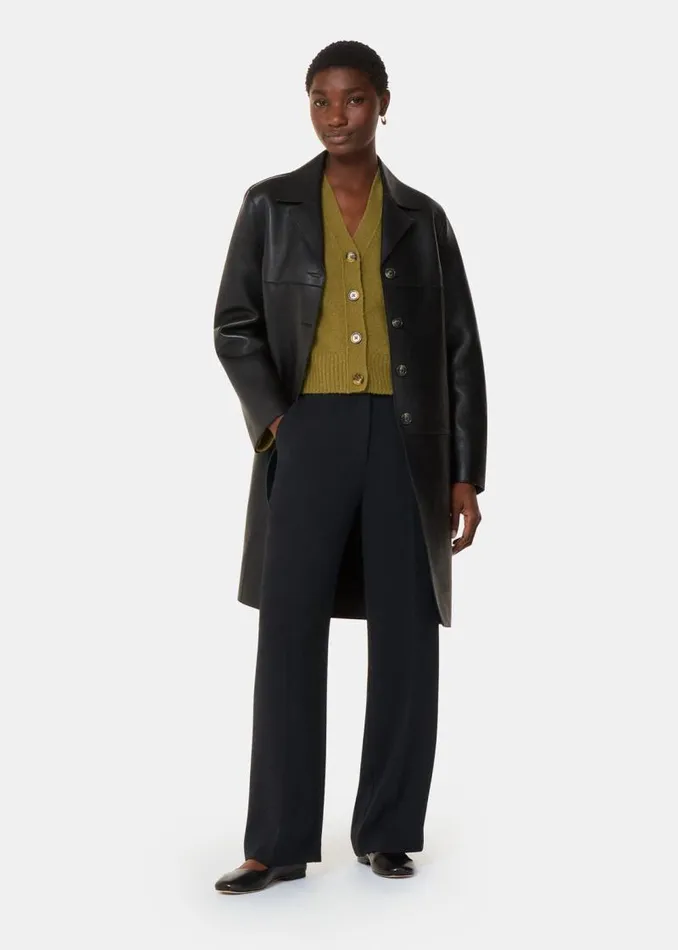 Whistles Pants Black Ultimate Crepe Pants 8211 Women