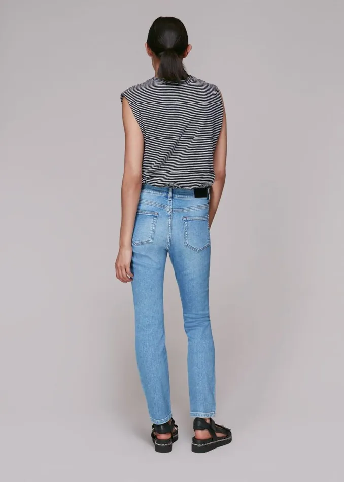 Whistles Pants Light Wash Stretch Sculpt Skinny Jean 8211 Women