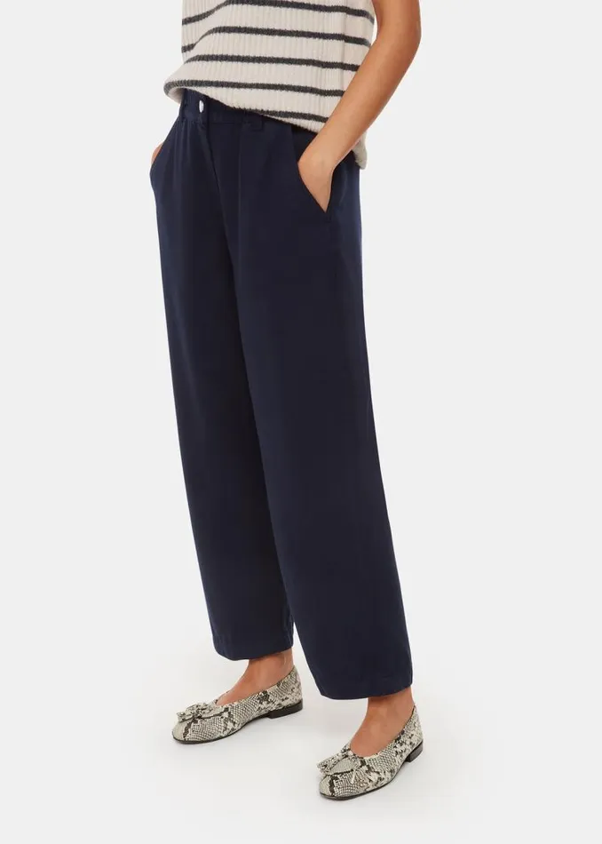 Whistles Pants Navy Georgia Casual Pants 8211 Women