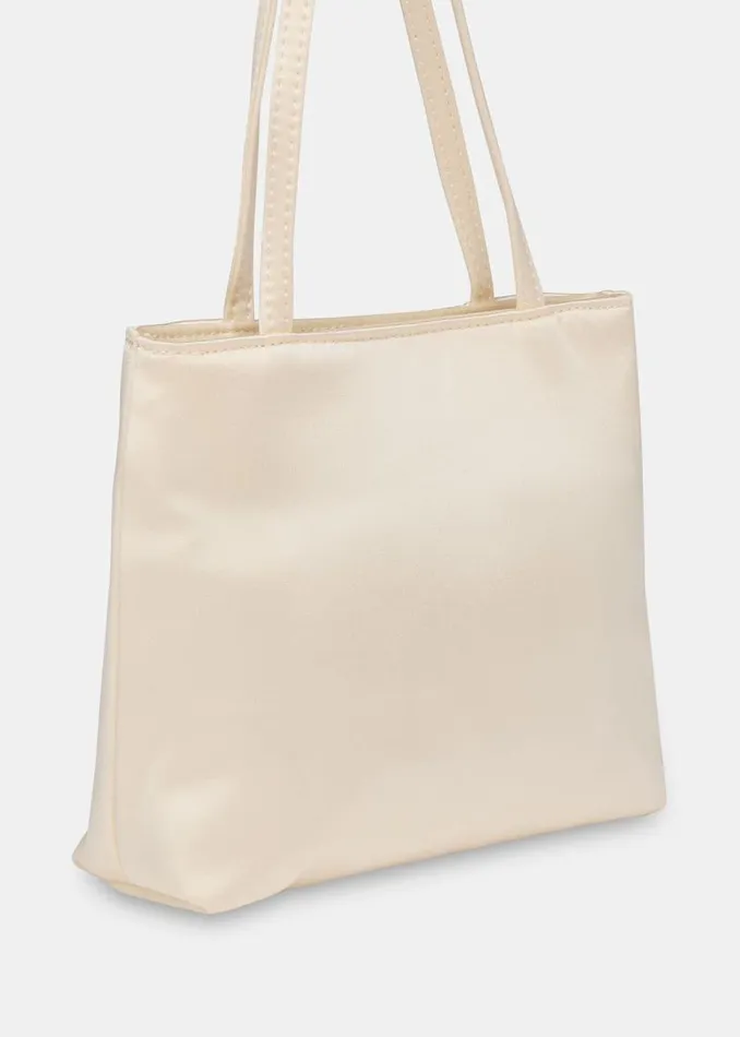 Whistles Small Bags and Clutches Ivory Hai Little Silk Bag 8211 Women