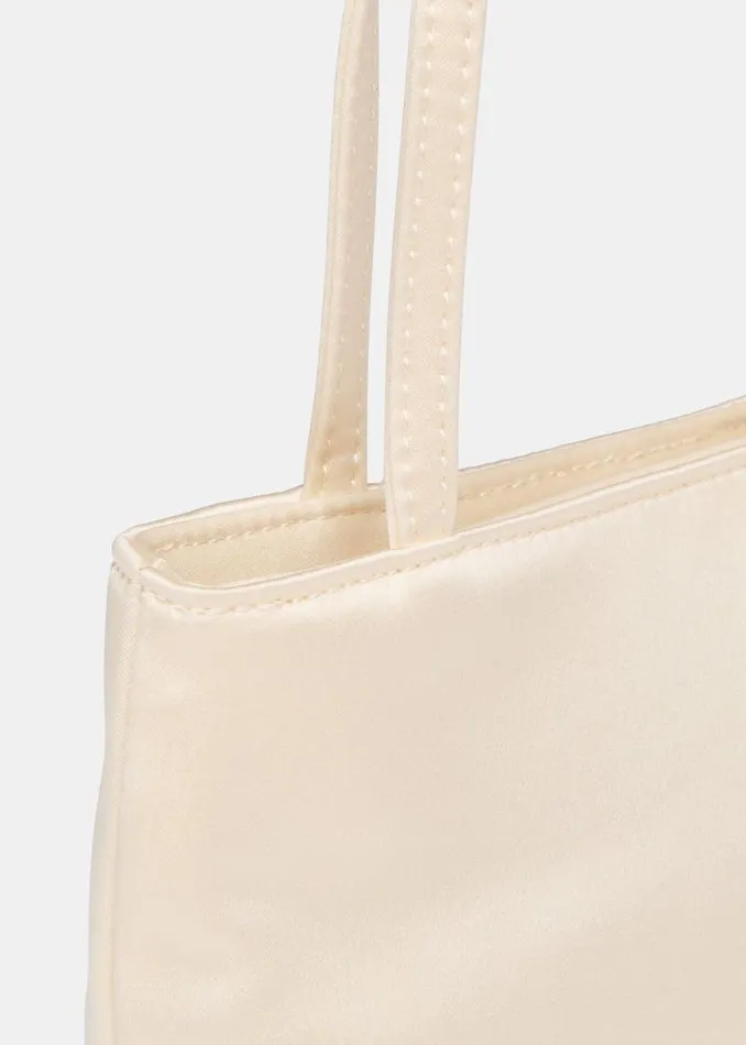 Whistles Small Bags and Clutches Ivory Hai Little Silk Bag 8211 Women