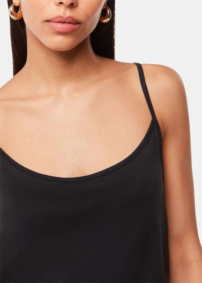 Whistles Tops Black Ultimate Cami Top 8211 Women