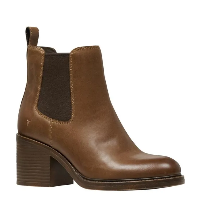 Windsor Smith Boots Women VARSITY TAN LEATHER BOOTS Windsor Smith Boots Women VARSITY TAN LEATHER BOOTS