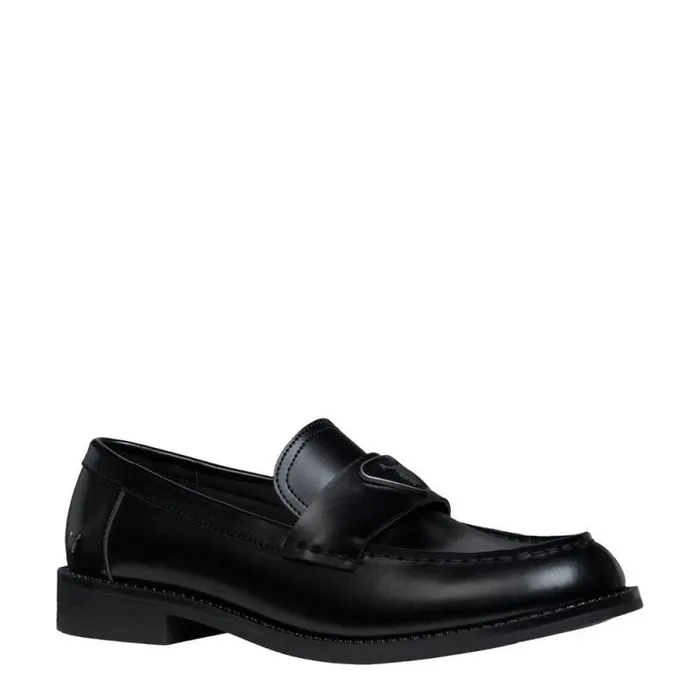 Windsor Smith Loafers Women POLITE BLACK LEATHER LOAFERS
