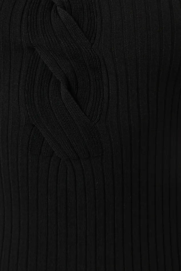 Winter Dresses Easton Maxi Knit Dress Black Petal and Pup Women