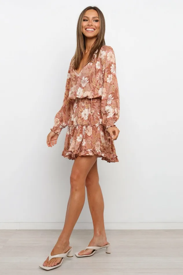 Winter Dresses Kealan Dress Brown 8211 Petal and Pup Women