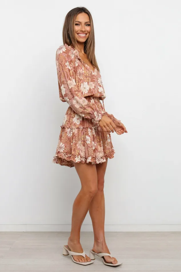 Winter Dresses Kealan Dress Brown 8211 Petal and Pup Women