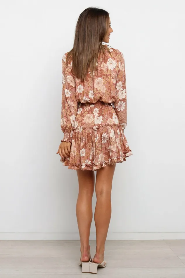 Winter Dresses Kealan Dress Brown 8211 Petal and Pup Women