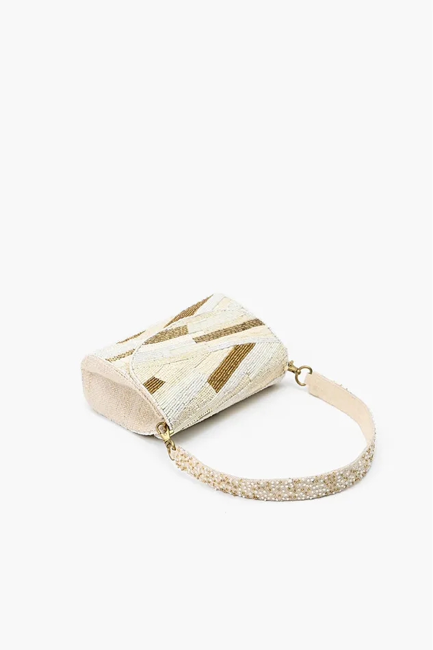 Winter White Handbag Shoulder Bags America and Beyond Women