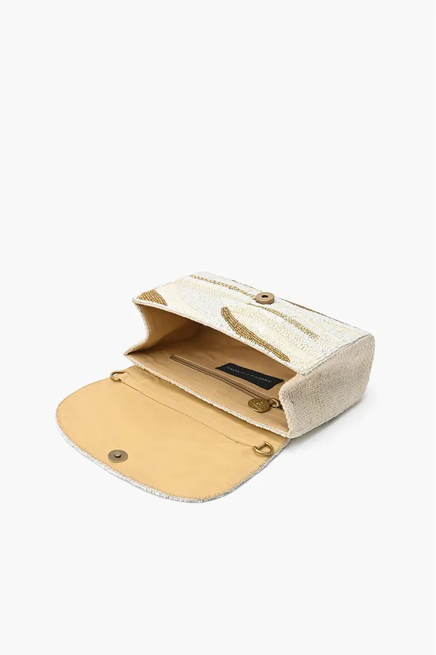 Winter White Handbag Shoulder Bags America and Beyond Women