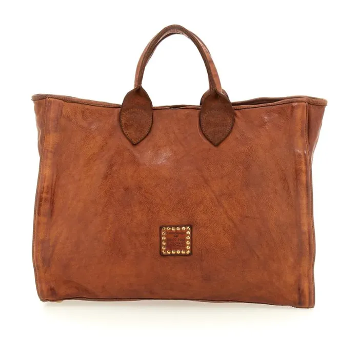 Women Agata Cognac Campomaggi ShoppersTote Bags Women Agata Cognac Campomaggi ShoppersTote Bags