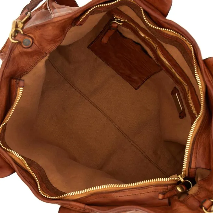 Women Agata Cognac Campomaggi ShoppersTote Bags Women Agata Cognac Campomaggi ShoppersTote Bags