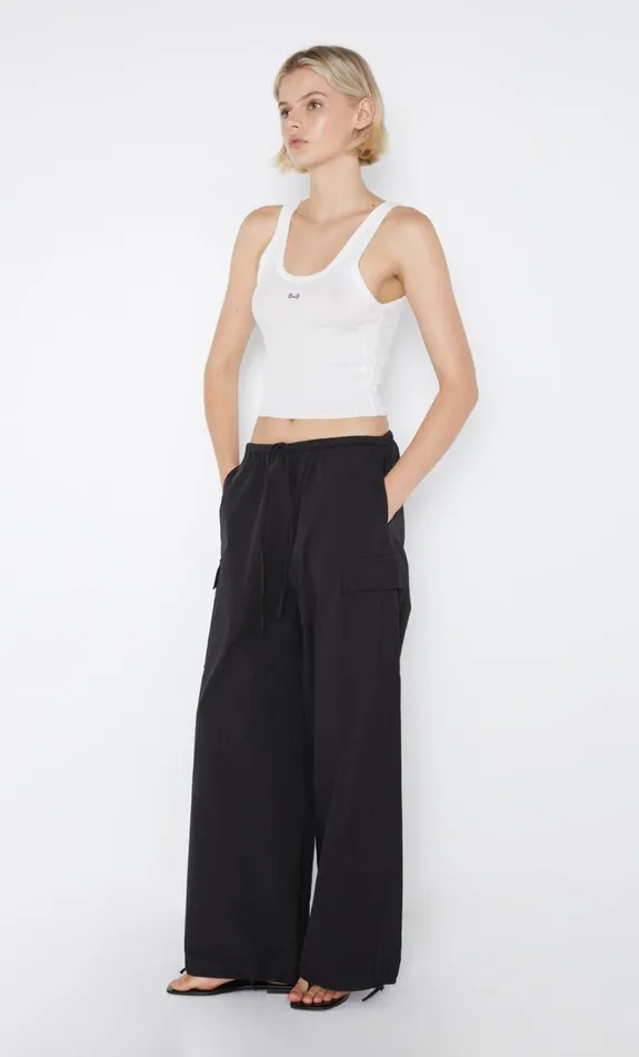 Women AIMEE CARGO PANT 8211 BLACK Bec Bridge Shorts Pants