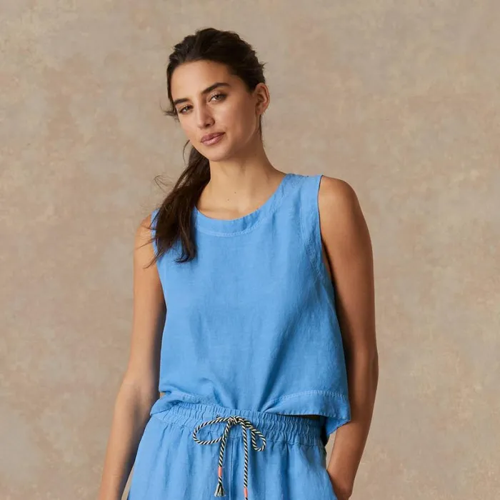 Women Alana Tank Azul Sundance Catalog Tops
