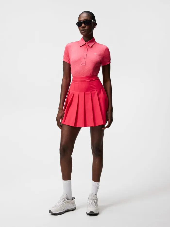 Women Alaya Jacquard Polo Azalea JLindeberg Polo Shirts Women Alaya Jacquard Polo Azalea JLindeberg Polo Shirts
