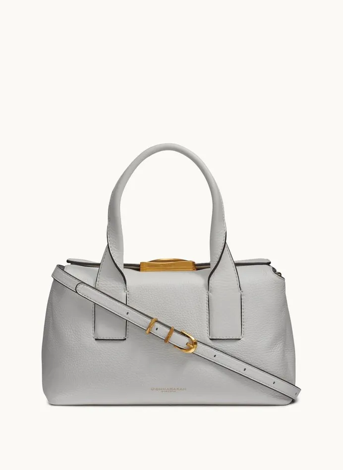 Women AMAGANSETT SATCHEL BAG Brilliant White Donna Karan New York Crossbodies And Satchels