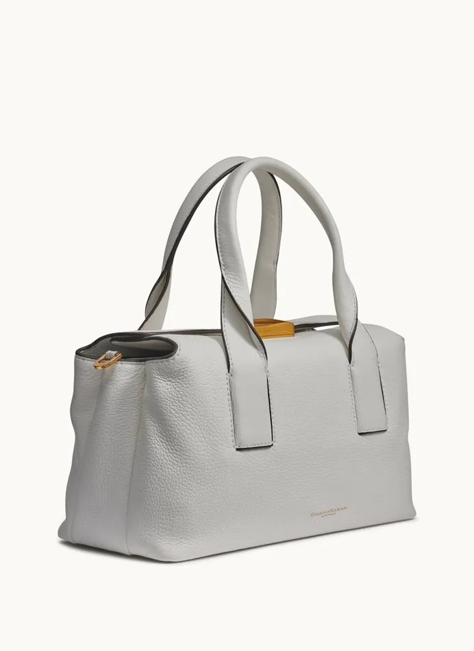 Women AMAGANSETT SATCHEL BAG Brilliant White Donna Karan New York Crossbodies And Satchels Women AMAGANSETT SATCHEL BAG Brilliant White Donna Karan New York Crossbodies And Satchels