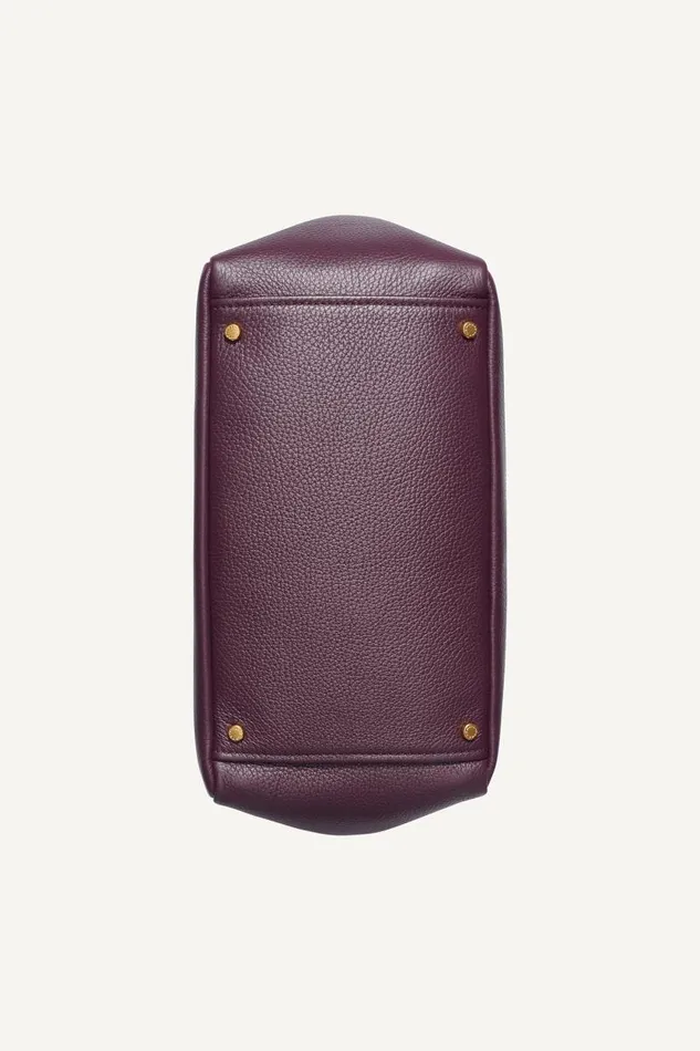 Women AMAGANSETT SHOULDER BAG Fig Donna Karan New York Shoulder And Hobo Bags Women AMAGANSETT SHOULDER BAG Fig Donna Karan New York Shoulder And Hobo Bags