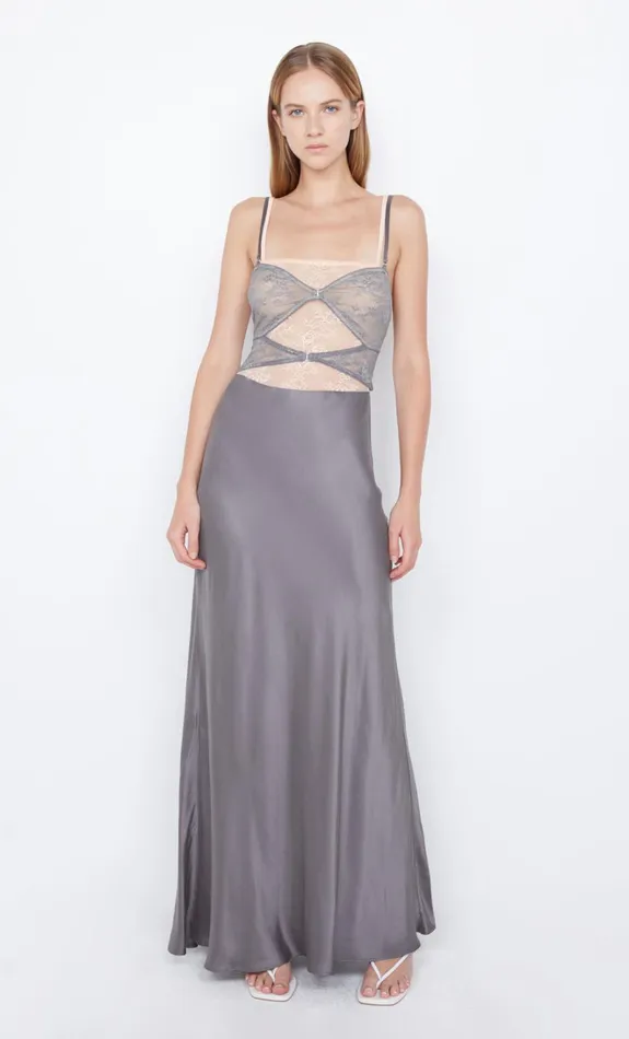 Women AMORAS CUT OUT DRESS 8211 GREYPEACH Bec Bridge Maxi Dresses
