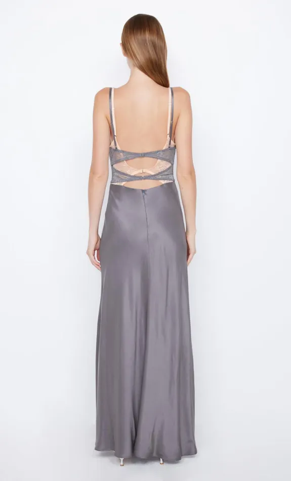 Women AMORAS CUT OUT DRESS 8211 GREYPEACH Bec Bridge Maxi Dresses