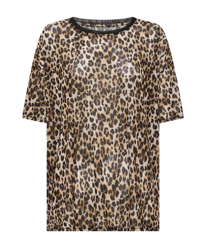 Women ANIMAL MESH TEE One Teaspoon Tees and Tanks Women ANIMAL MESH TEE One Teaspoon Tees and Tanks
