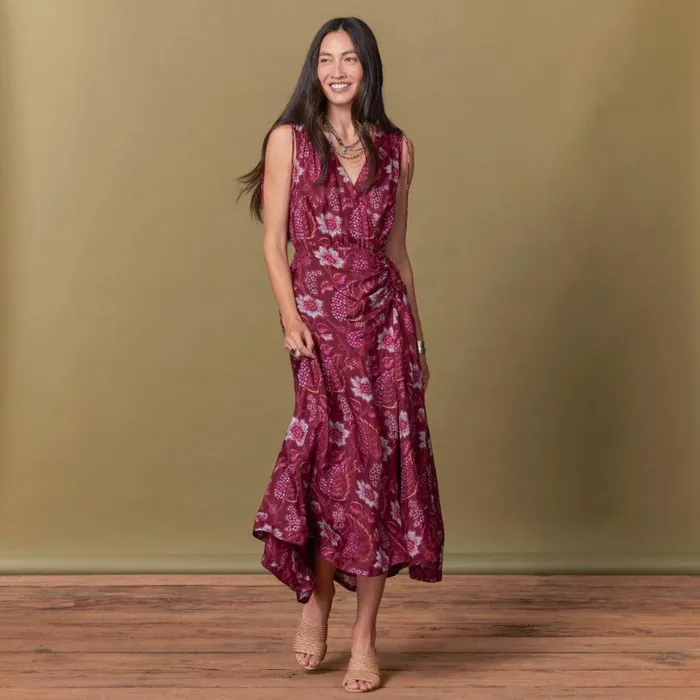 Women Annabeth Beauty Dress Merlot Sundance Catalog Dresses and Jumpsuits